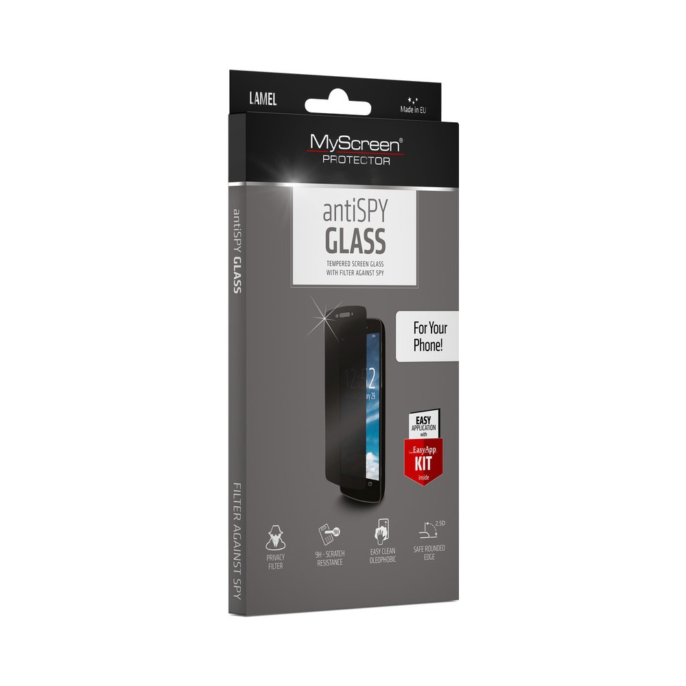 Folie MyScreen AntiSpyGlass Apple Iphone 6/6S Negru