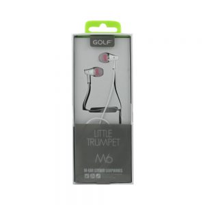 HandsFree Stereo Golf M6 Alb