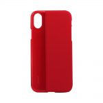 Husa Baseus Half Apple Iphone X/XS Transparent/Rosu