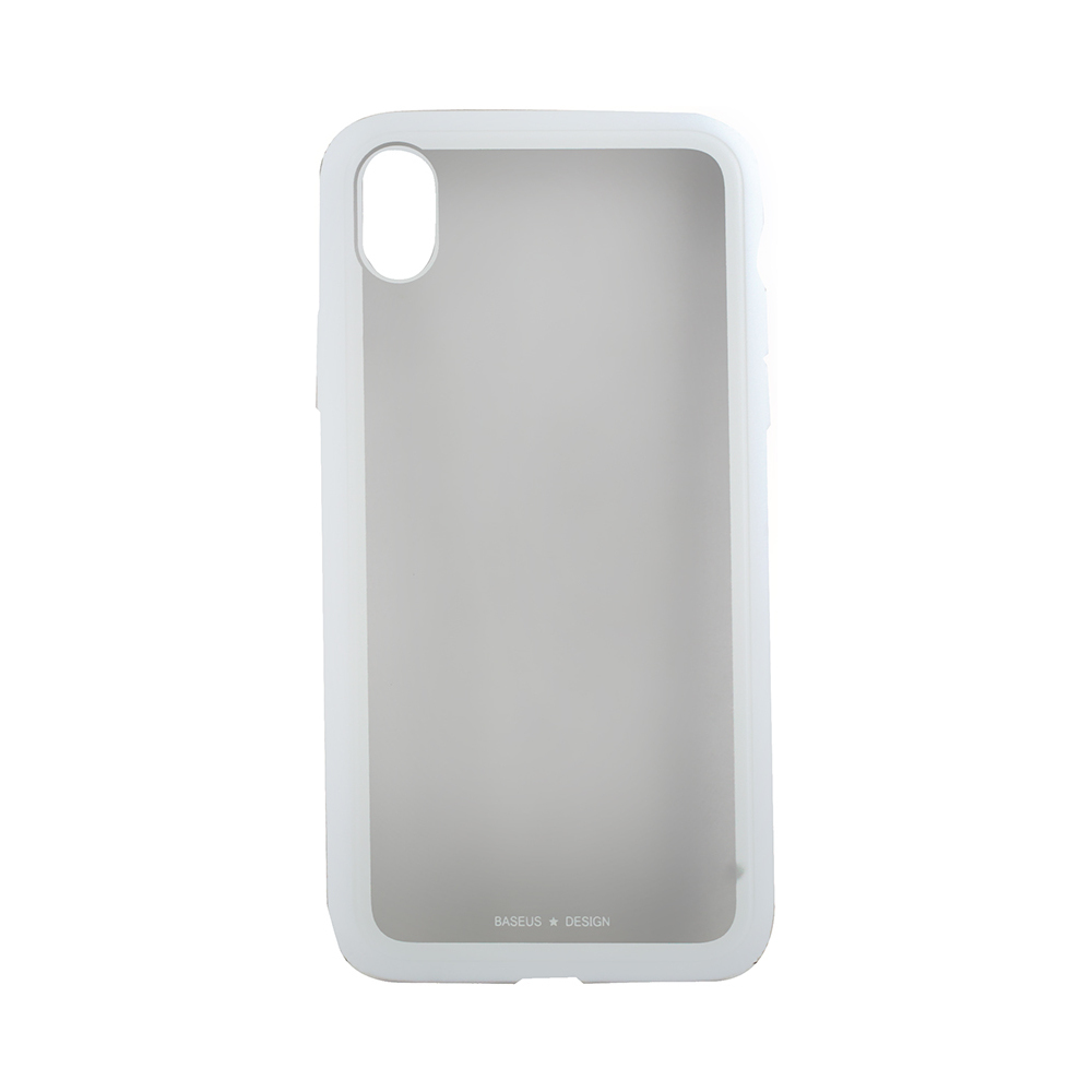 Husa Baseus See Apple Iphone XR Alb