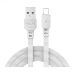 Cablu Golf Armor Micro USB 66M Alb