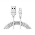 Cablu Golf Wineglass MicroUSB 63M Alb