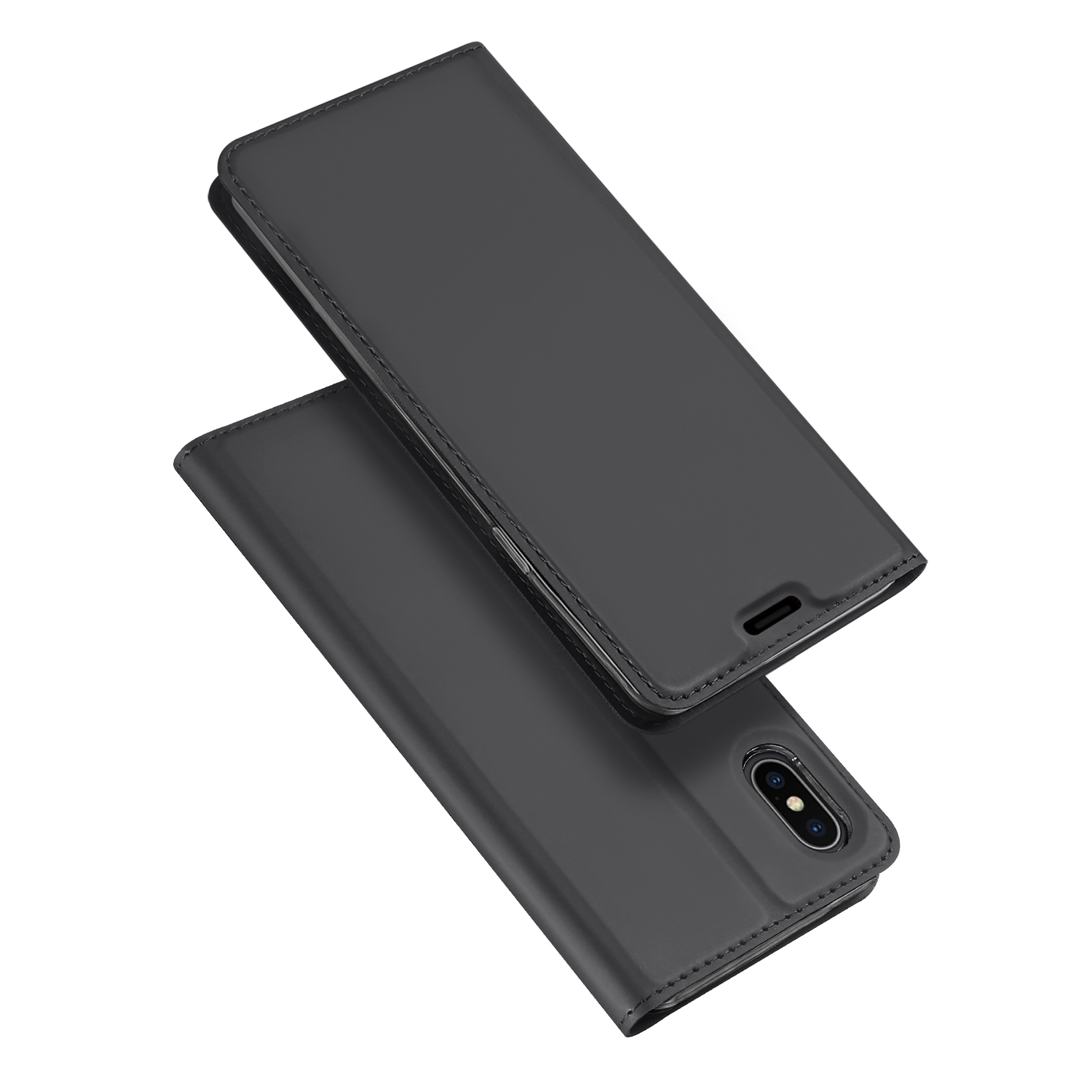Toc DuxDucis Skin Apple Iphone XS Max Negru
