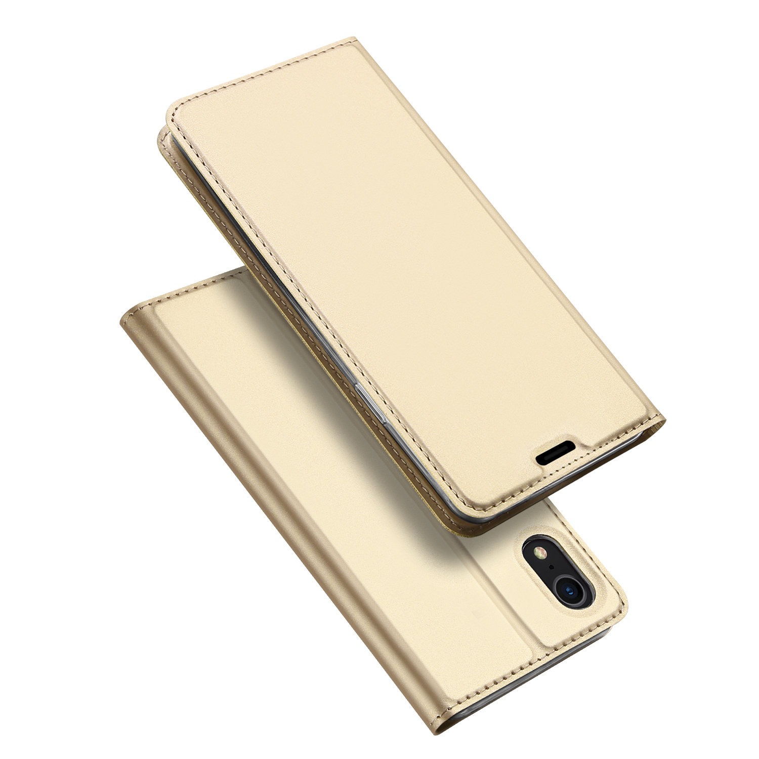 Toc DuxDucis Skin Apple Iphone XR Auriu