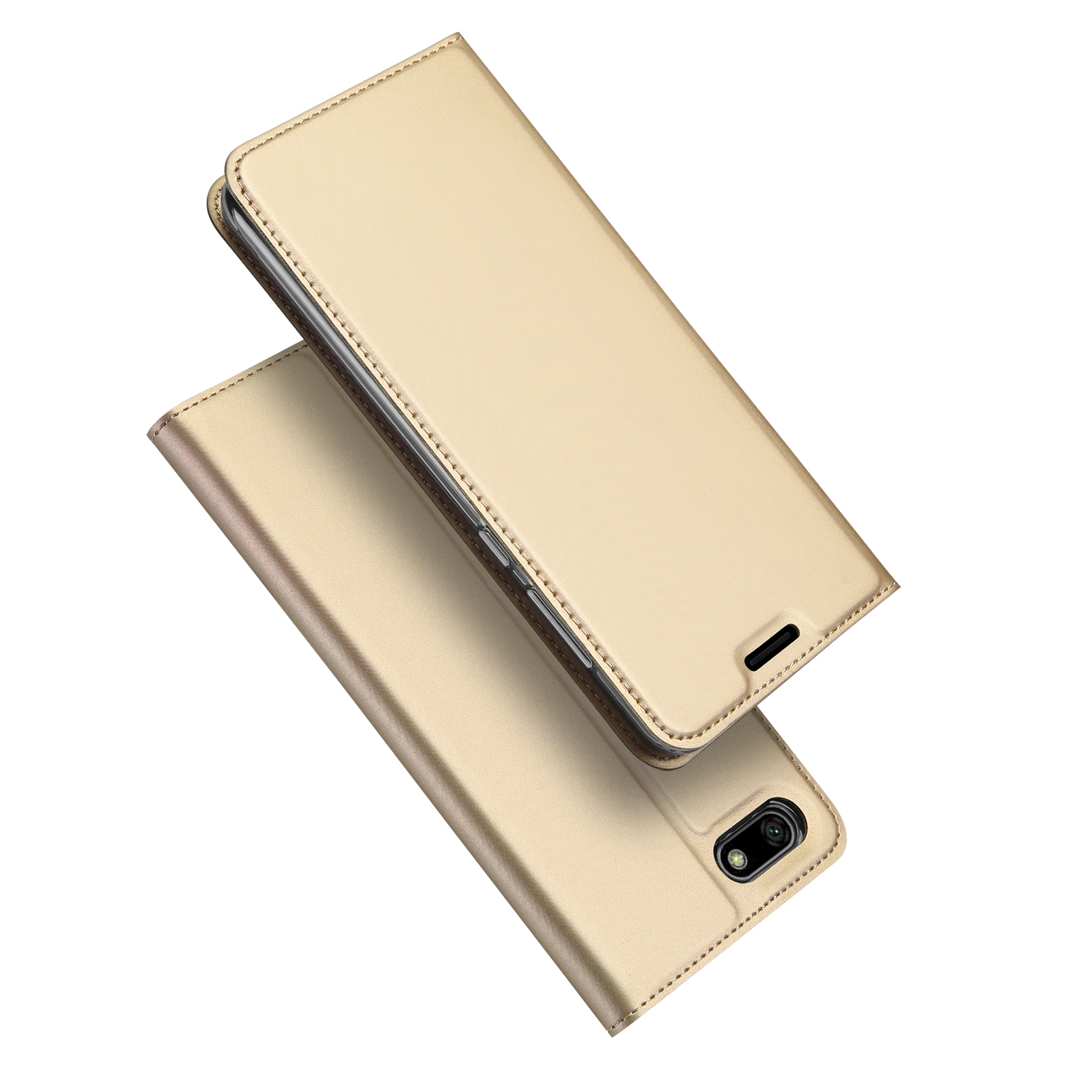 Toc DuxDucis Skin Huawei Y5 Prime/2018 Auriu