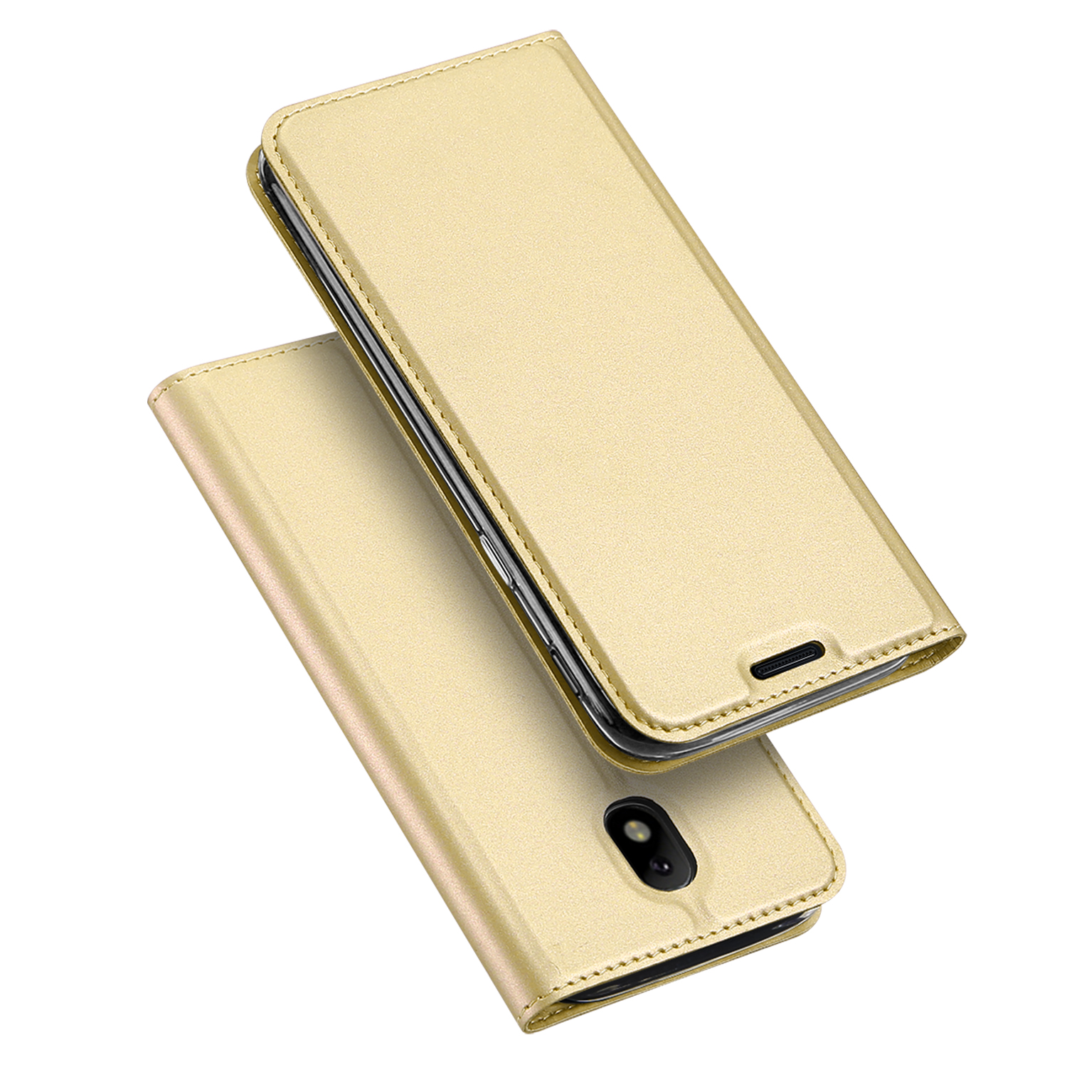 Toc DuxDucis Skin Samsung J7/2017 Auriu