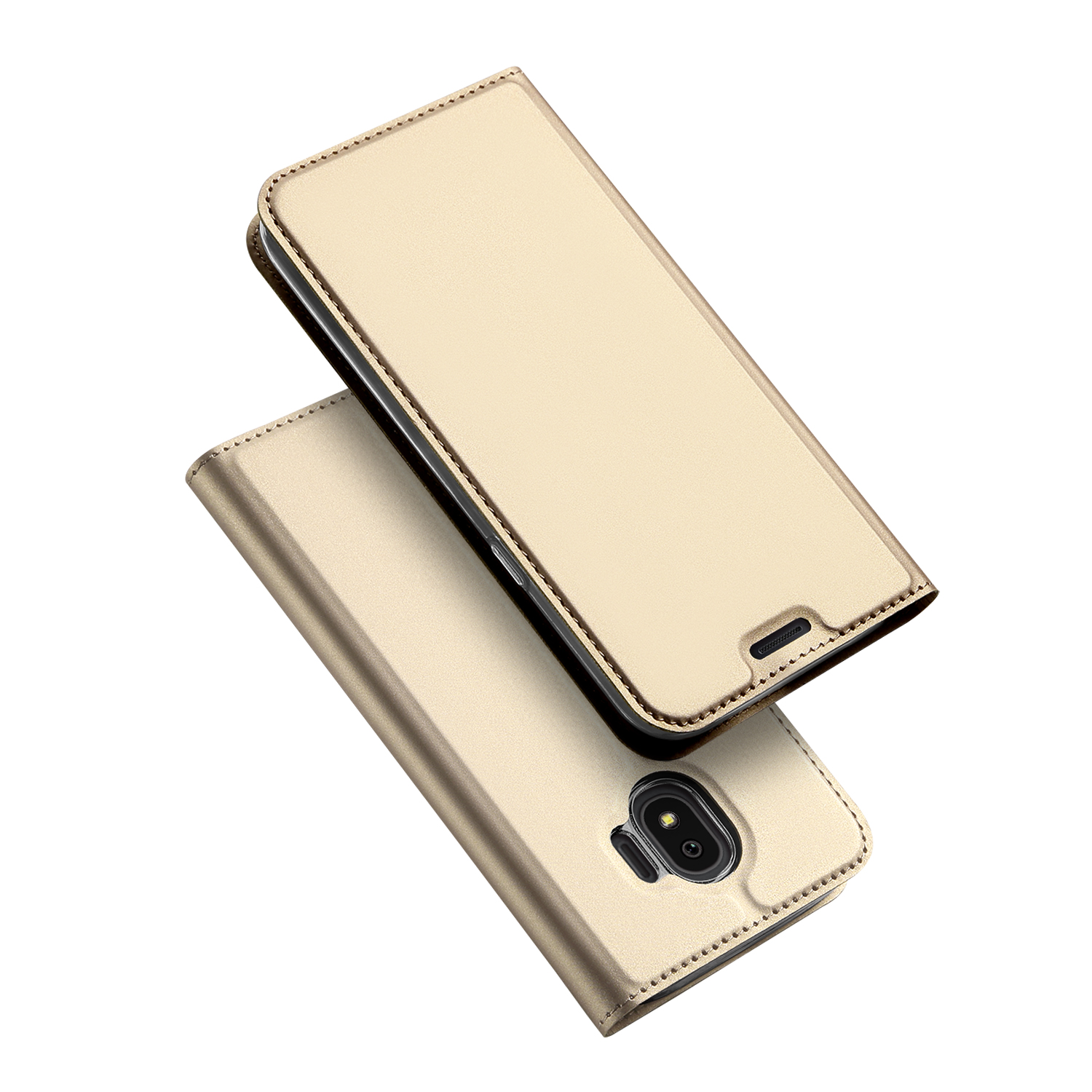 Toc DuxDucis Skin Samsung J4/2018 Auriu