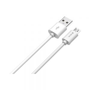 Cablu Devia Smart1 MicroUSB Alb