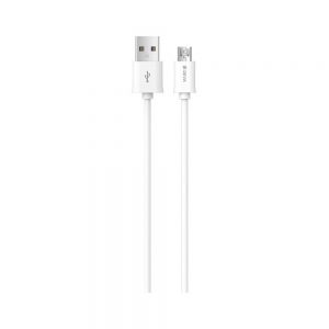 Cablu Devia Smart2 MicroUSB Alb