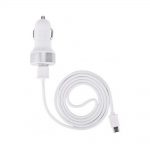 Incarcator Auto Devia 22MA MicroUSB Alb 2USB/2A
