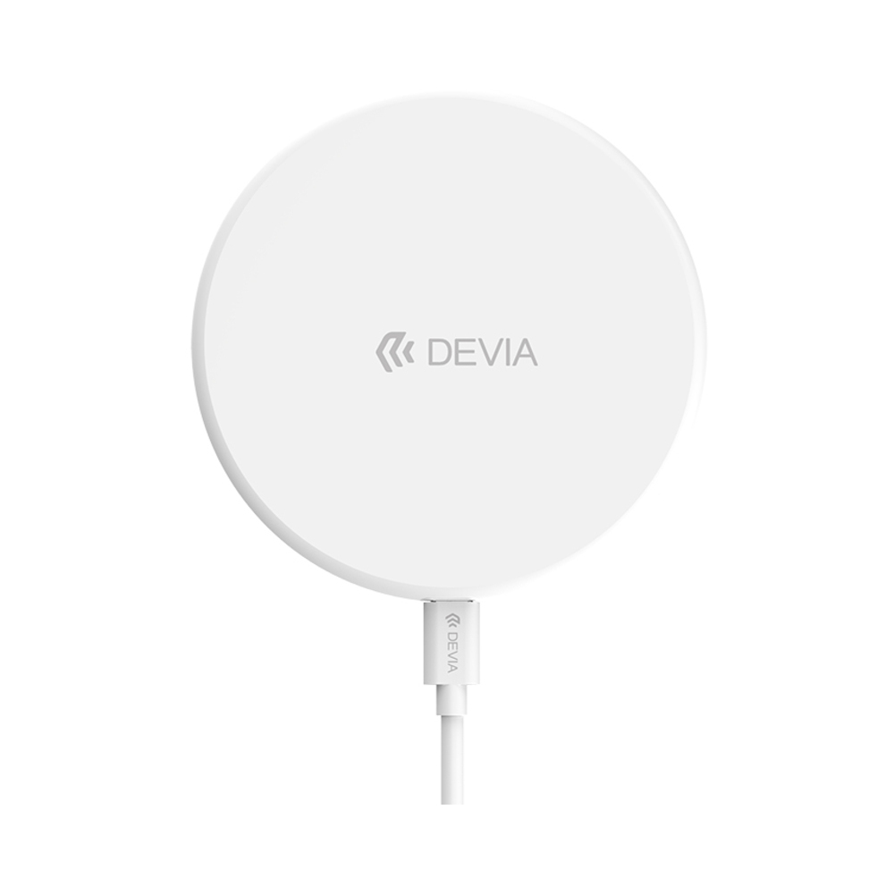 Incarcator Wireless Devia Comet Alb