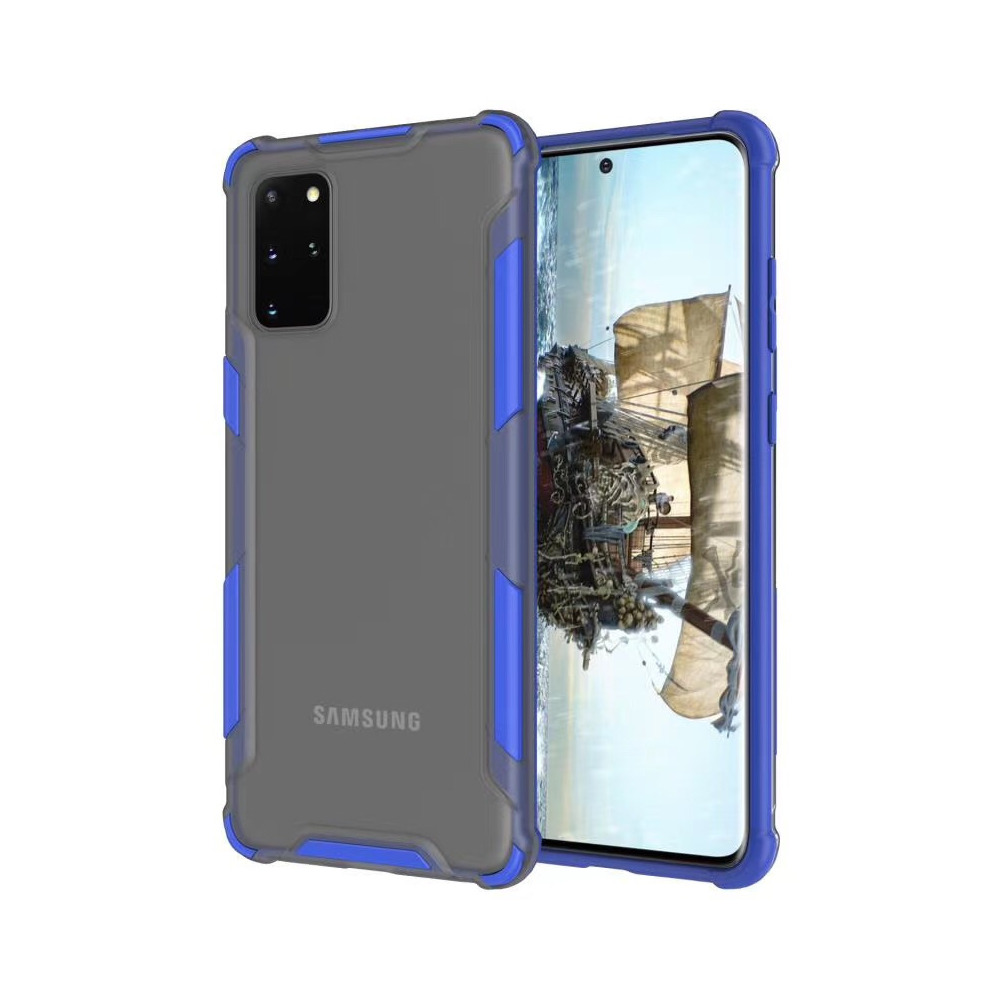 Husa Atlas Antisoc Huawei Y7P/P40 Lite E Albastru