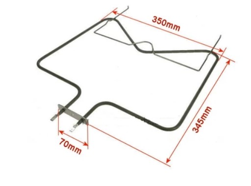 REZISTENTA INFERIOARA WHIRLPOOL 1150W